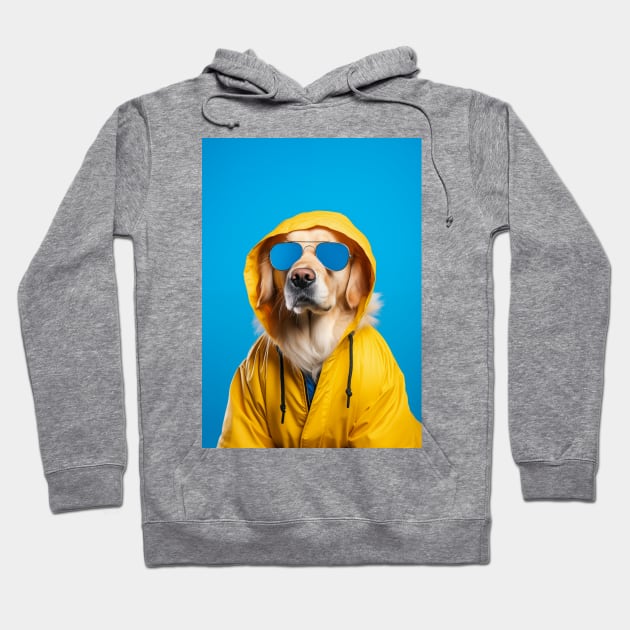 Golden Retriever Yellow Hoodie Hoodie by JunkyDotCom